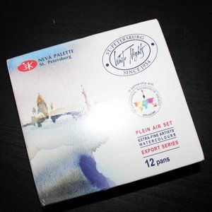 Nevskaya White Nights 12-color Watercolor palette